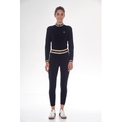 Legging Harcour Vega Zwart