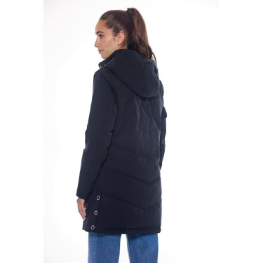 Lange parka Harcour Pich dames Zwart