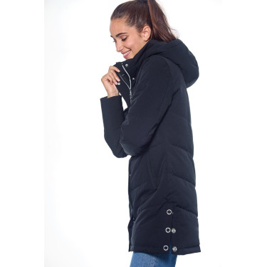 Lange parka Harcour Pich dames Zwart