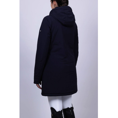 Lange parka Harcour Robertah dames Marine