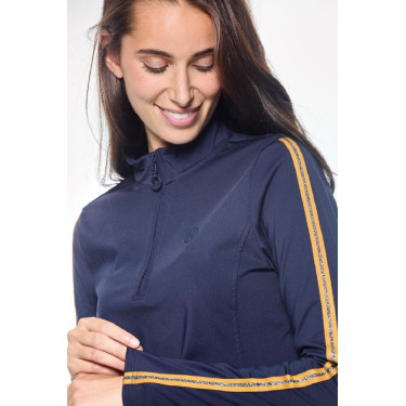 Polo Harcour Pistach dames Marine Polo Harcour Pistach dames Marine