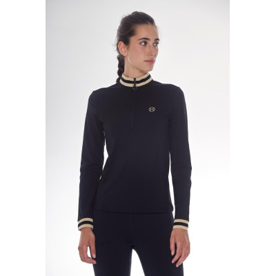 Polo Techniek Harcour Alpha dames Zwart