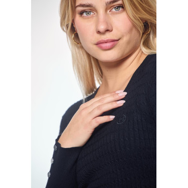 Trui Harcour Pompadou dames Zwart