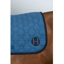 Harcour Salva Zadeldekje Staalblauw