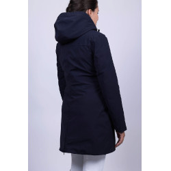 Warme Jas Harcour Jacinthe Marine Marineblauw