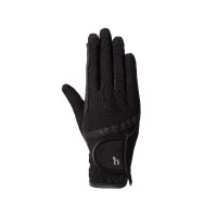 Zomerrijhandschoenen mesh gaas Sabrina dames Horze Zwart Zomerrijhandschoenen mesh gaas Sabrina dames Horze Zwart