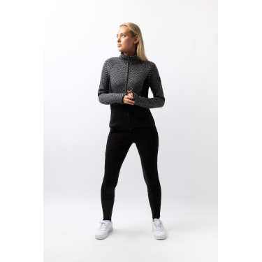 Fleecejas Neve Horze Zwart kaviaar