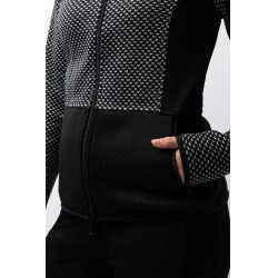 Fleecejas Neve Horze Zwart kaviaar