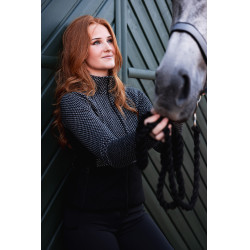 Fleecejas Neve Horze Zwart kaviaar