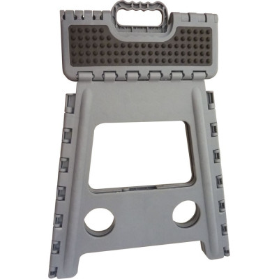 Opvouwbare kruk-trapje Hippo-Tonic Grip Grijs