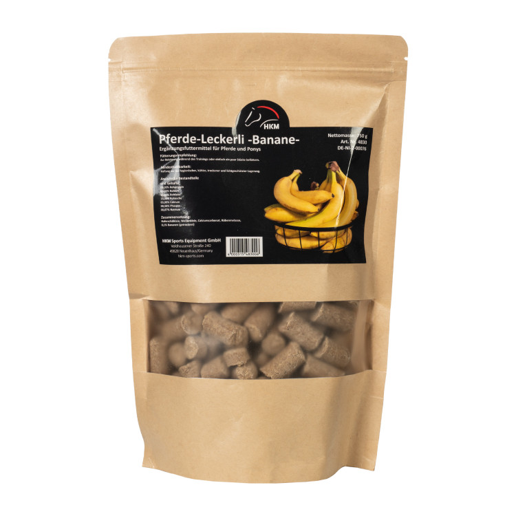 Snoepjes voor paarden banaan HKM