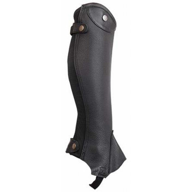 Mini chaps leer Schubert T de T Zwart