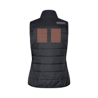 Mouwloze verwarmde bodywarmer Kingsland dames KLValero Marine Marineblauw