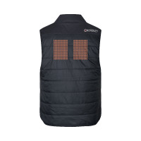 Mouwloze verwarmde bodywarmer Kingsland heren KLValero Marine Marineblauw