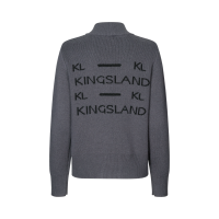 Gebreide Kingsland damestrui KLVillut Grijs smeedijzer