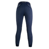 Softshell broek Elegance Style siliconen kniestukken HKM Donkerblauw