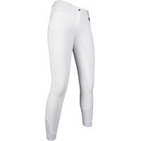 Broek Limoni PAM Horse zitvlak 3/4 Alos HKM Wit Broek Limoni PAM Horse zitvlak 3/4 Alos HKM Wit