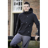 Softshell-jas HKM Sport heren Zwart