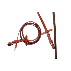Teugel met rubber HKM Teugel met rubber HKM