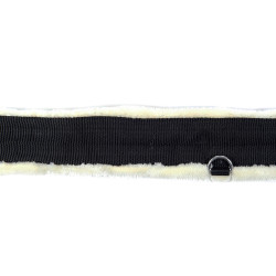 Teddy singel HKM Zwart / crème