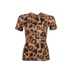 T-shirt Clolour Breeze korte mouwen HKM Natuurlijk Bruin