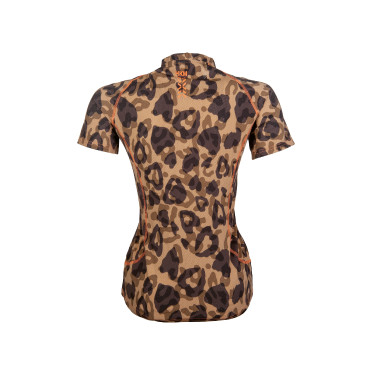 T-shirt Clolour Breeze korte mouwen HKM Natuurlijk Bruin