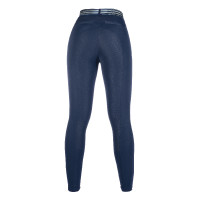 Legging Pull On met volledige siliconen zitvlak HKM Donkerblauw