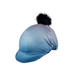 Regenboog Toque HKM voor helm Regenboog Toque HKM voor helm
