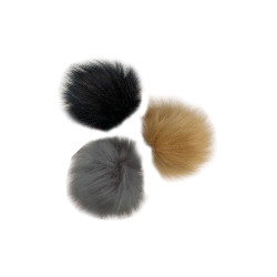 Pompon voor toque HKM per 3 Pompon voor toque HKM per 3