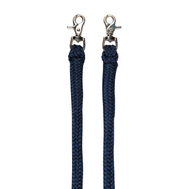 Ethologisch halster met teugels/lijnen HKM Donkerblauw