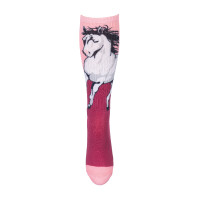 Kindersokken Helsinki HKM Lila / bruin Roze Kindersokken Helsinki HKM Lila / bruin Roze