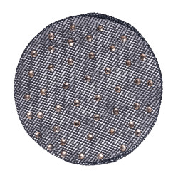 Net HKM Rosegolden Sparkle Zwart