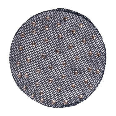 Net HKM Rosegolden Sparkle Zwart