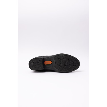 Leren laarzen Rose rits aan de voorkant Horze Donkerbruin