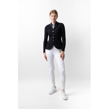 Wedstrijdjas met mesh Gabrielle dames B Vertigo Donker marineblauw Wedstrijdjas met mesh Gabrielle dames B Vertigo Donker marineblauw