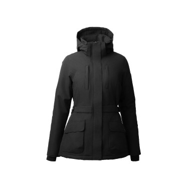 Winterjas Horze dames Jadine Zwart Winterjas Horze dames Jadine Zwart