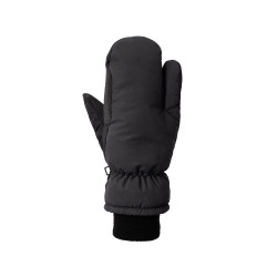 Reflecterende 3-vinger wanten Horze Donker reflecterend zilver