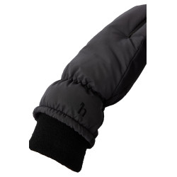 Reflecterende 3-vinger wanten Horze Donker reflecterend zilver