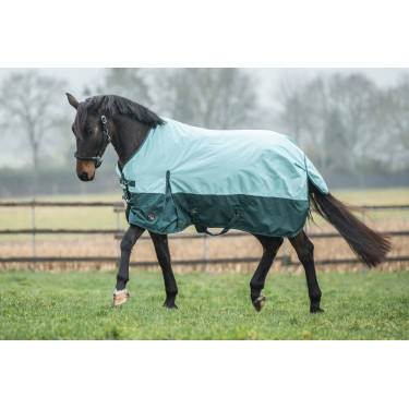 Buitendeken HKM Chester 600D 100g Turkoois / groen Blauw