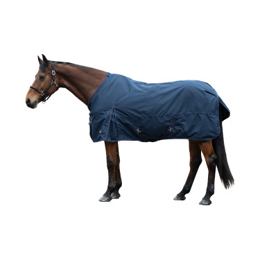 HKM Chester outdoor deken 600D met fleecevoering Donkerblauw HKM Chester outdoor deken 600D met fleecevoering Donkerblauw