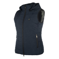 Mouwloos verwarmd vest HKM High Temperature Style zonder batterij Donkerblauw