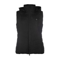 Mouwloos verwarmd vest HKM High Temperature Style zonder batterij Zwart