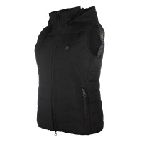 Mouwloos verwarmd vest HKM High Temperature Style zonder batterij Zwart