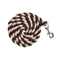 Longe HKM Cotton met musketon Bruin / beige