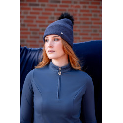 Trainingsshirt Horze Eloise Indigo vintage Marineblauw