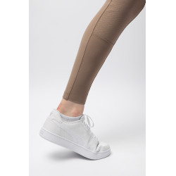 Damesrijbroek B Vertigo thermisch fullgrip Enya Bruin modder Beige