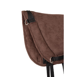 Synthetisch barebackpad Horze Bruin