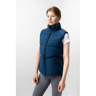 Mouwloze bodywarmer Horze Oona Arctisch blauw