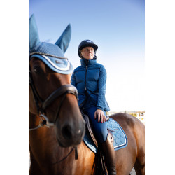 Mouwloze bodywarmer Horze Oona Arctisch blauw