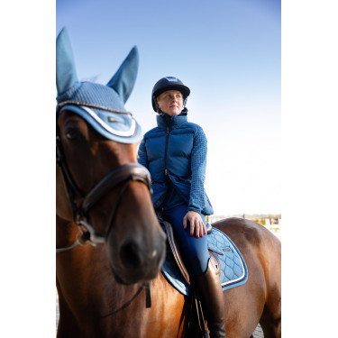 Mouwloze bodywarmer Horze Oona Arctisch blauw